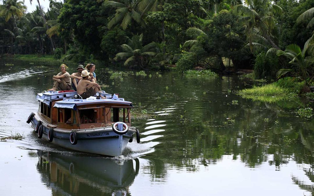 Kochi-Athirappilly and Vazhachal-Munnar-Thekkady-Marari-Alappuzha-Kochi