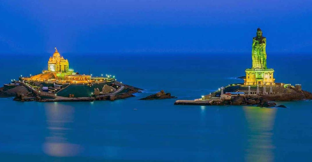 Kochi-Munnar-Thekkady-Kumarakom-Alappuzha-Varkkala-Kanyakumari-Kovalam-Thiruvananthapuram