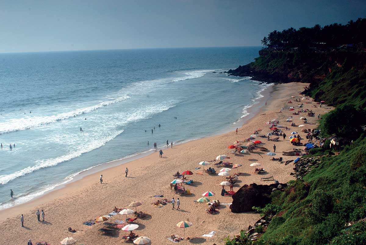 Varkala Beach Cliffs